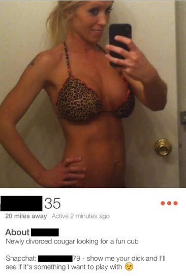 How to Lure Cougars on Tinder? 