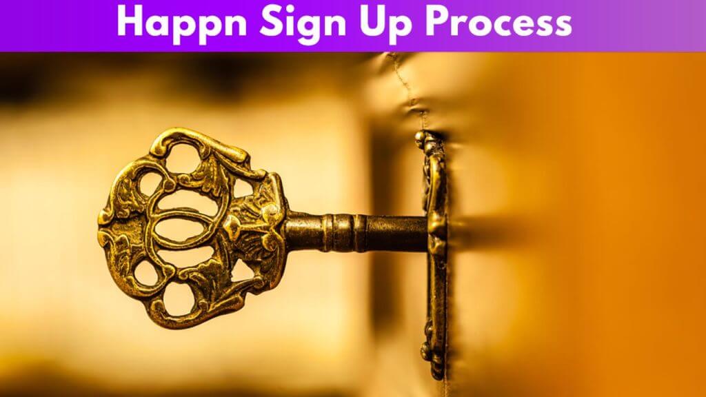 Happn Sign Up Process