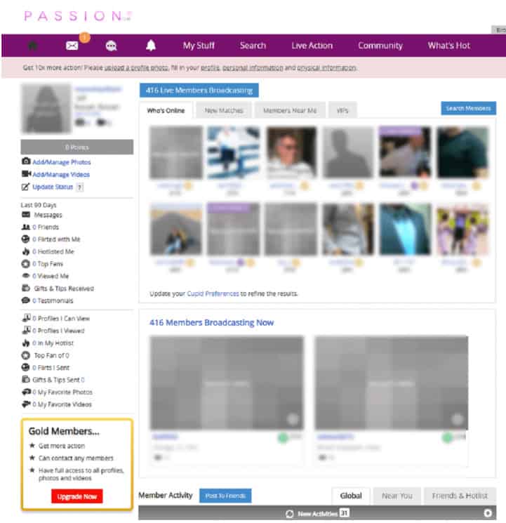Passion.com Review [year] - Scam or real steamy profiles? 9