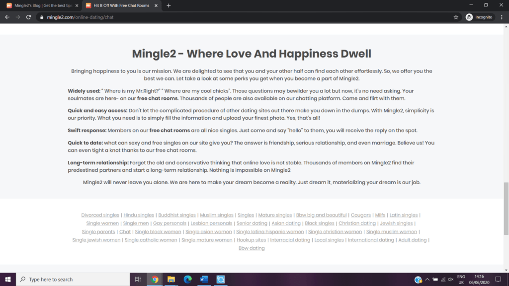 Mingle 2 Review [year] - The real thing or a scam? 14