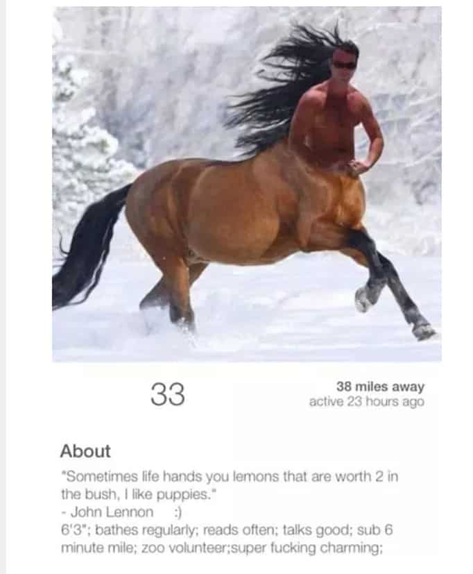 30+ Funny Tinder Bios - Boost Your Tinder Match Success Rate 54