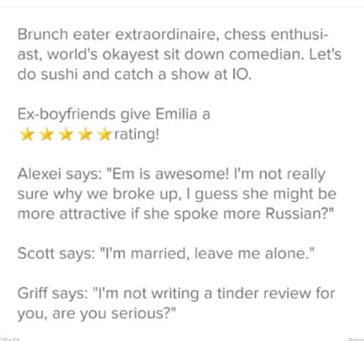 30+ Funny Tinder Bios - Boost Your Tinder Match Success Rate 62