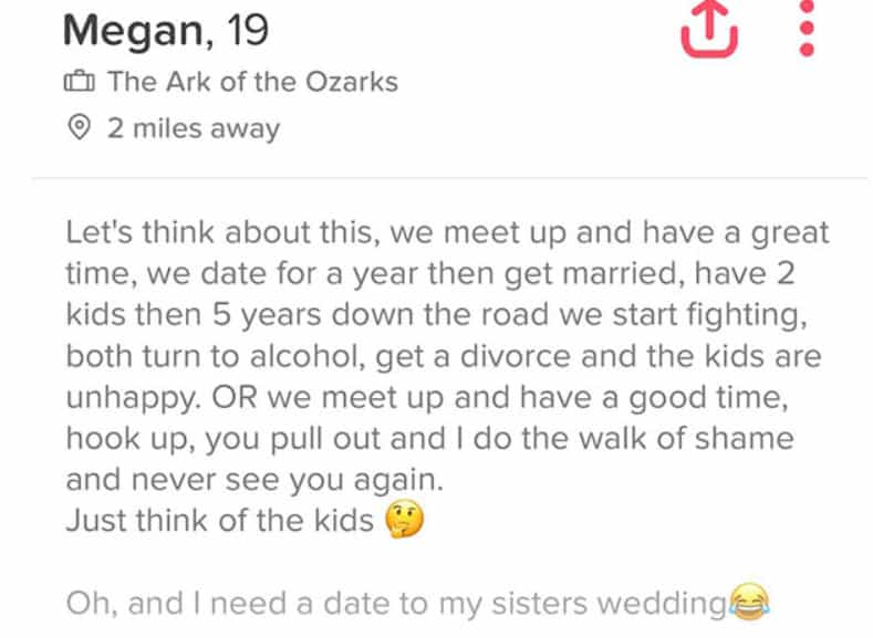 30+ Funny Tinder Bios - Boost Your Tinder Match Success Rate 73