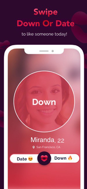 Description: DOWN Dating: Hookup,Match,FWB on the App Store