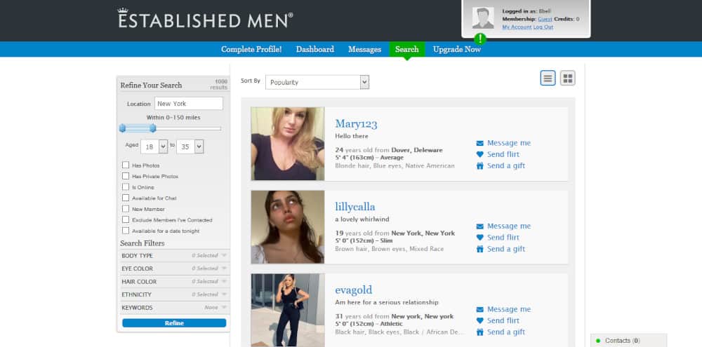 Established Men Review [year] - The Dating Site With a Class? 10