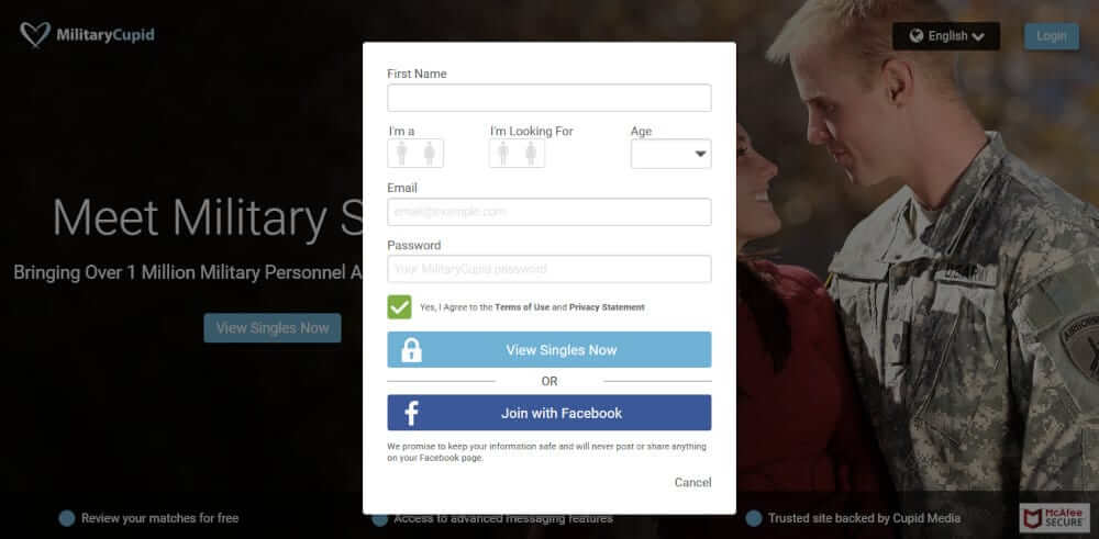 Military Cupid Review [year] - Features, Ratings, & More! 11