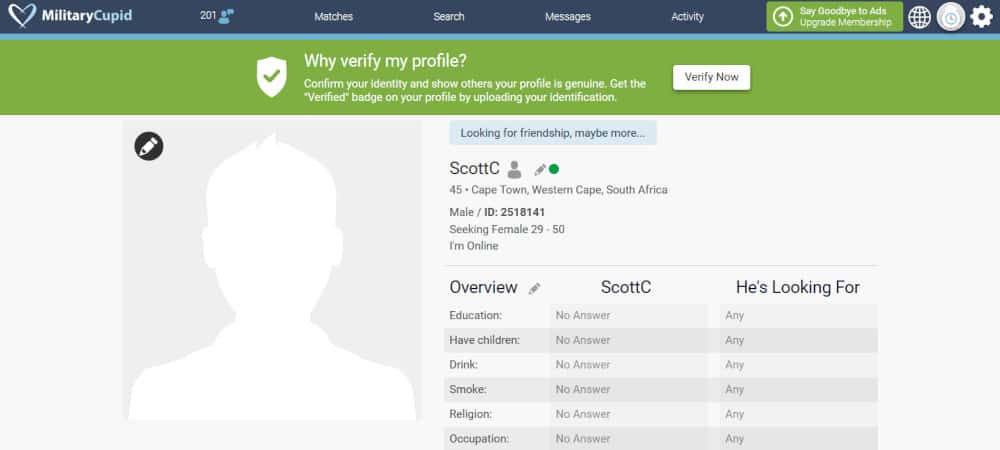 Military Cupid Review [year] - Features, Ratings, & More! 16