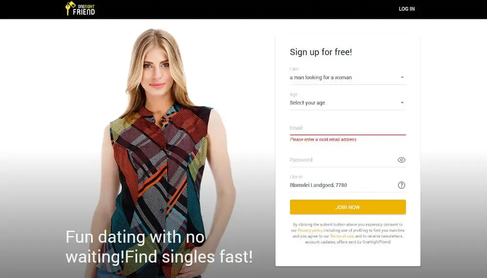 OneNightFriend Dating Site Review for 2023 10