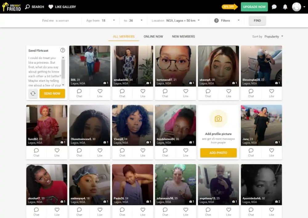 OneNightFriend Dating Site Review for 2023 12