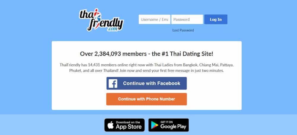 ThaiFriendly Dating App Review 2020