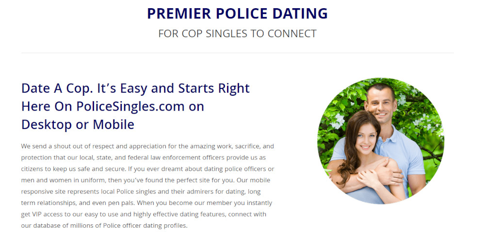 best dating app usa police