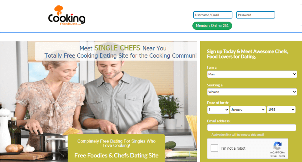 The 4 Best Cooking Dating Sites [year] - Find Your Chef 11