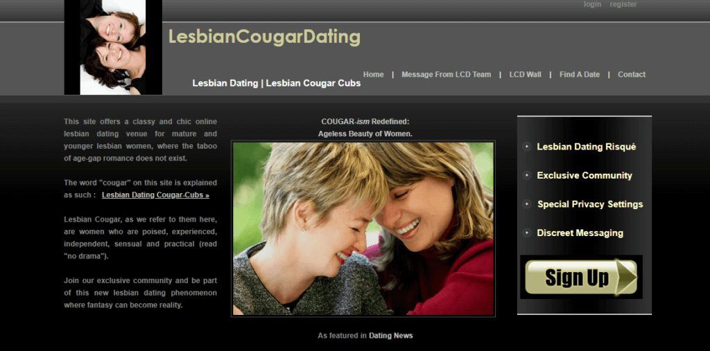 Lesbian Cougar Dating Sites [year] - [Full Disclosure + Top 4] 10