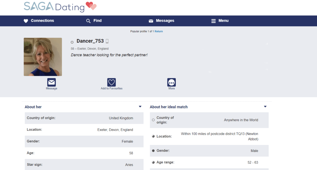 Saga Dating Review ([year]) - Dating Site Guides 14