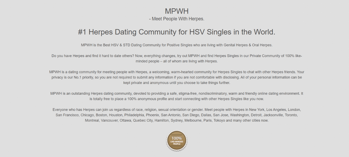 Top 8 Best Herpes Dating Sites & Apps for HSV Singles