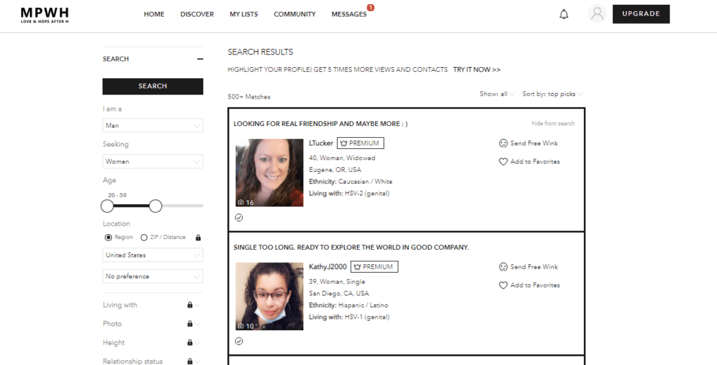MPWH Dating Site Review ([year]) - Pros & Cons | Features 17