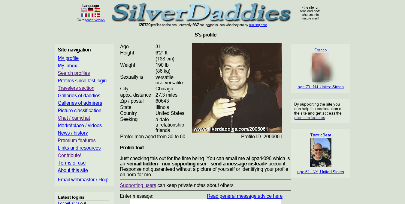 Silverdaddies Login