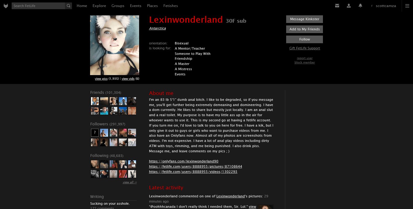 new adult dating community similar to fetlife and kwink