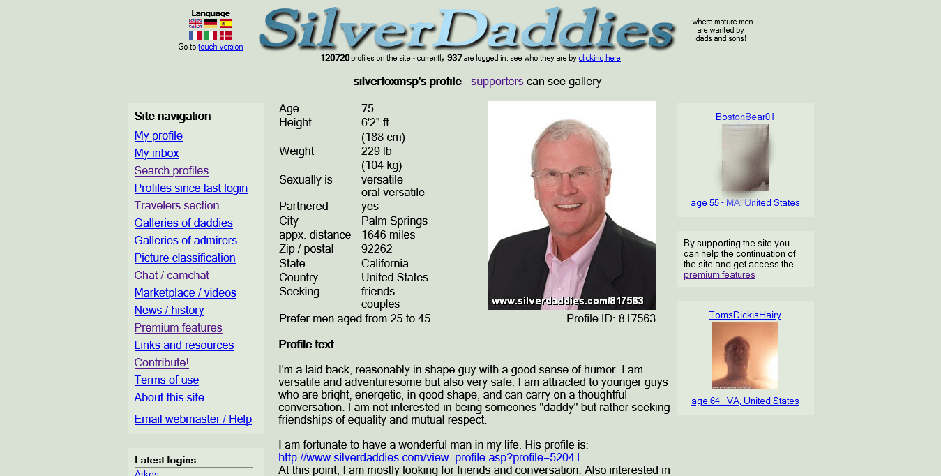 Silverdaddies Login