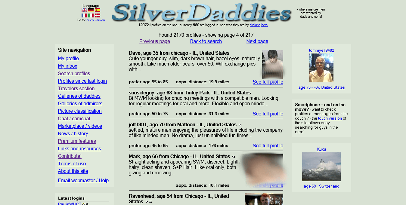 Silverdaddies Login