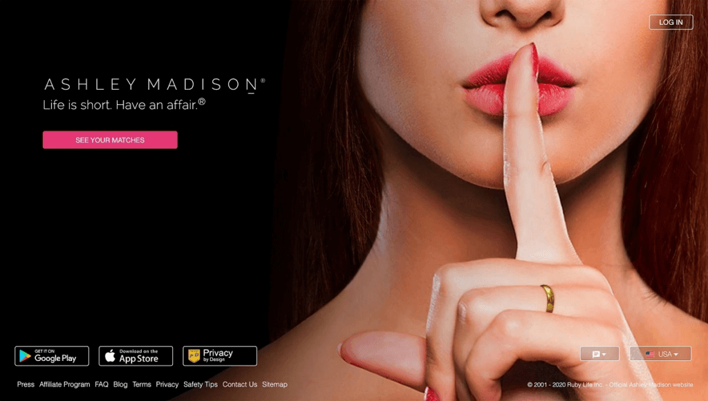 2. Ashley Madison