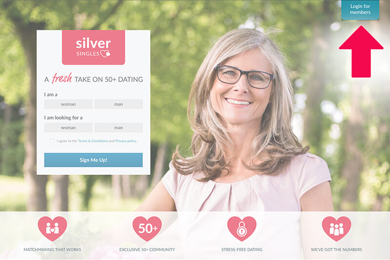 SilverSingles Log In: Sign Up in the US