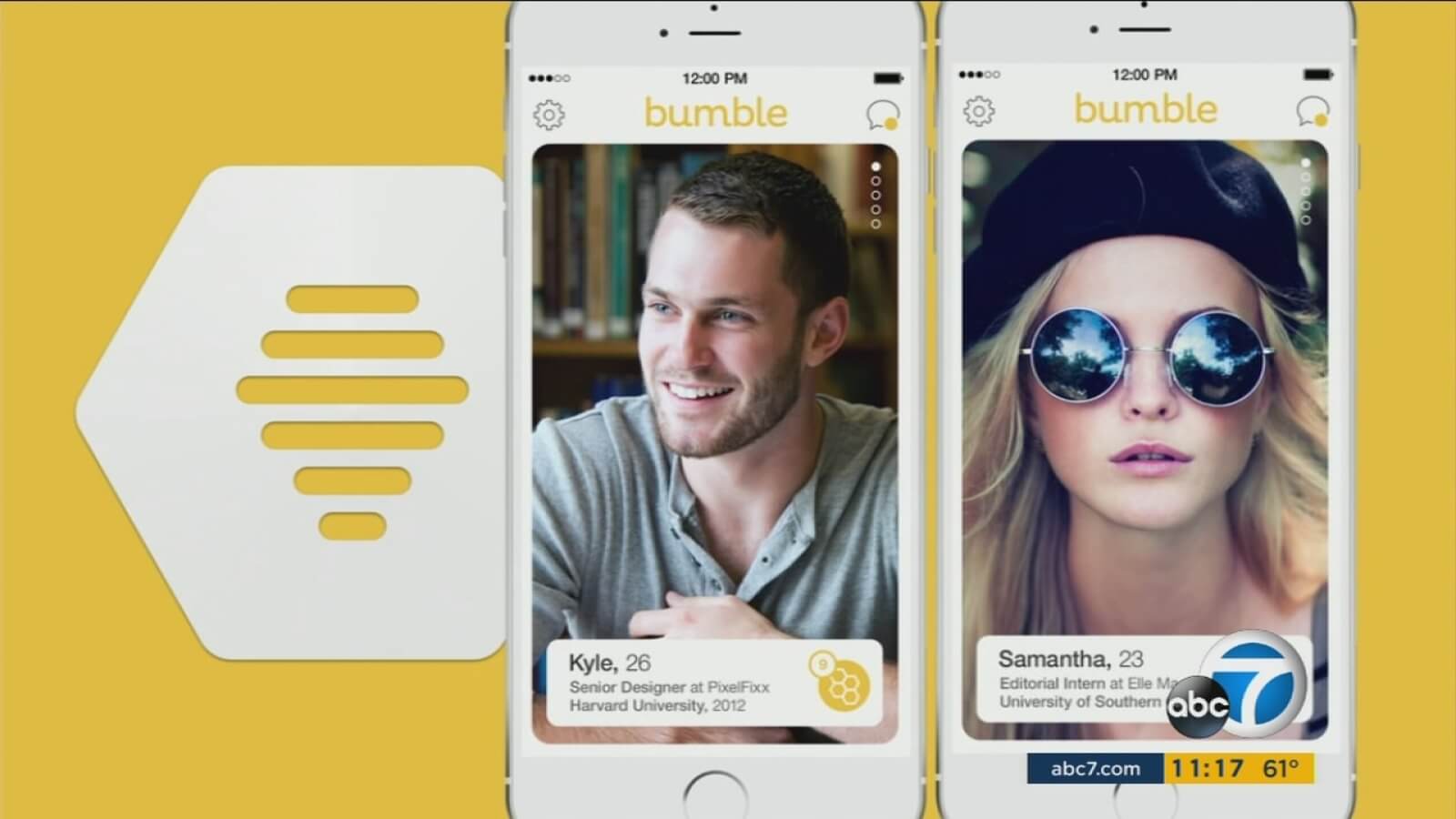 Bumble: Dating app puts first move into hands of women - ABC7 Chicago