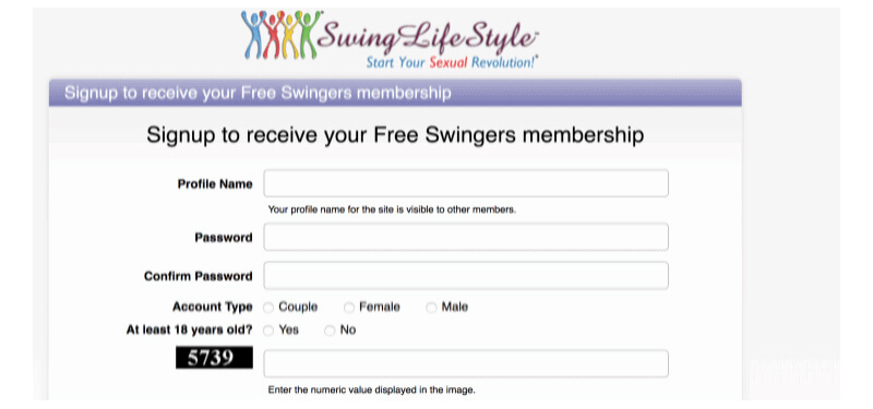 Signing up for the SwingLifeStyle