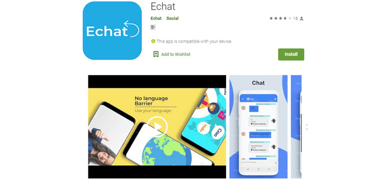 E-Chat app