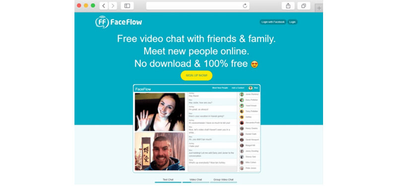 FaceFlow app