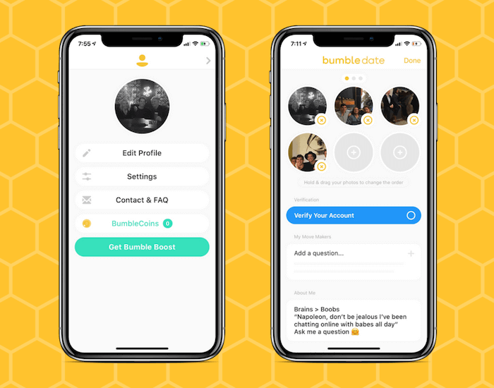 what does bumble match queue mean