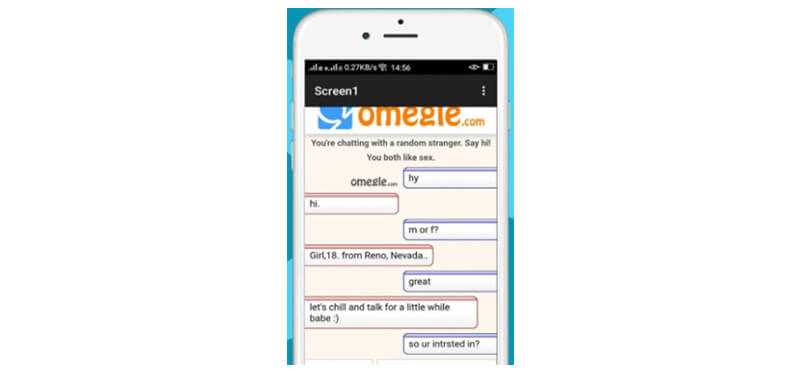 Omegle app