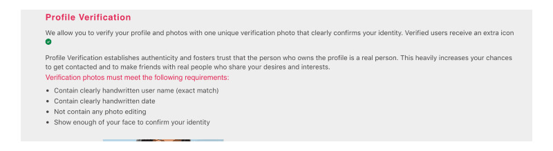 Profile Verification