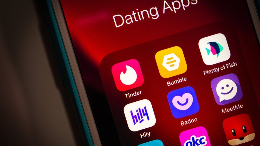 Dating App on a smartphone screen