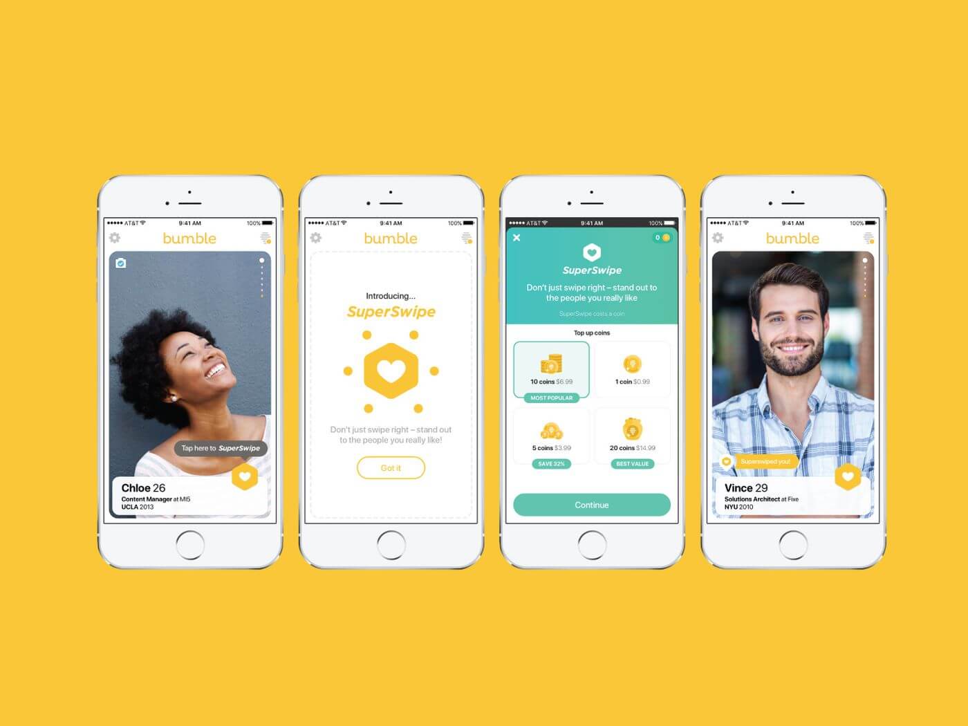 Bumble copies Tinder's Super Like with new 'SuperSwipe' feature - The Verge