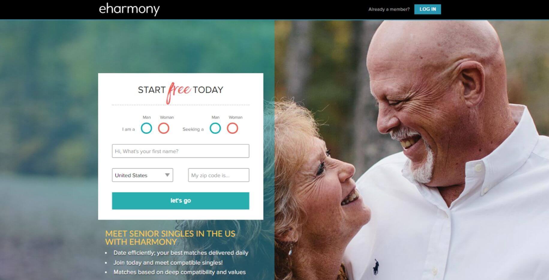 eHarmony for Seniors (2024) Worth Your Time?