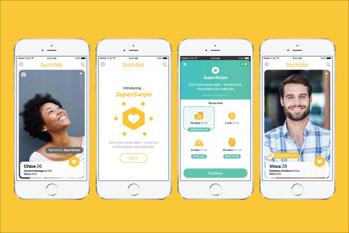 Bumble SuperSwipe - Make a Bold First Impression — The BeeHive